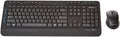 Full-Size Wireless Keyboard & Mouse Combo — QWERTY, 2.4GHz, Pack of 10