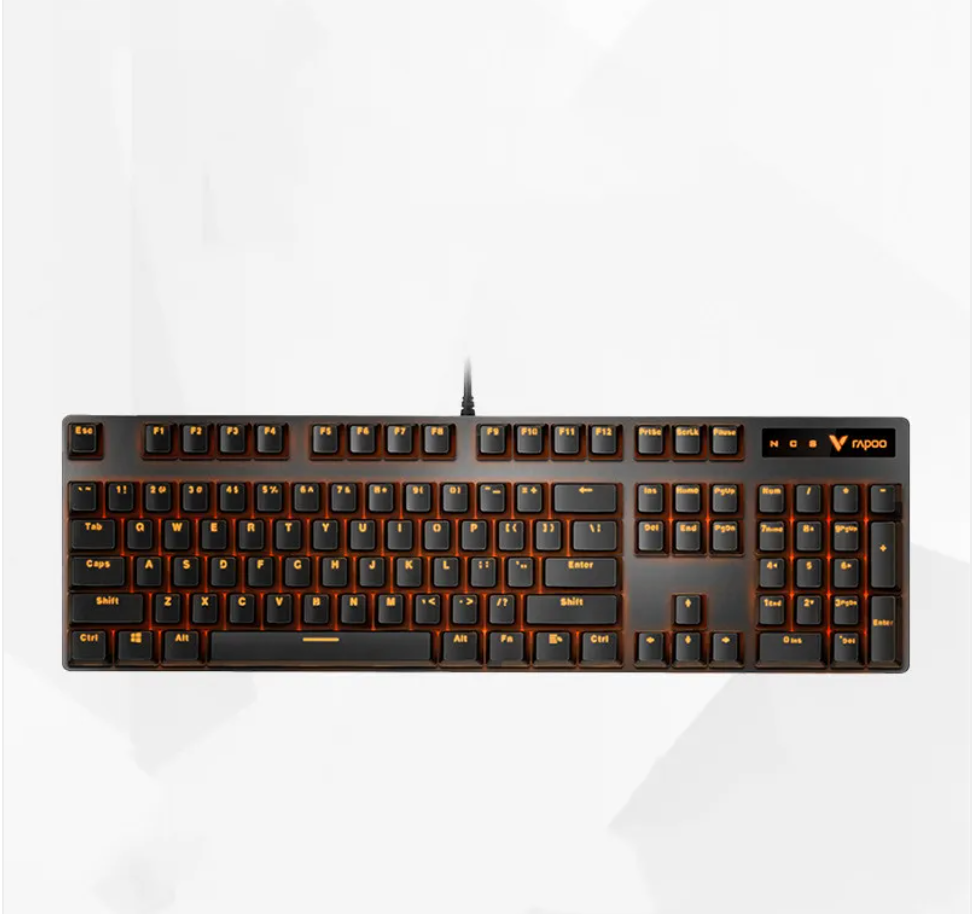 Wired Full-Size Mechanical Keyboard — 104 Keys, Multiple Switch & Color Options
