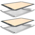 17.7"×13" Baking Sheet with Silicone Baking Mat Set 2pcs Aluminum Baking Pan and 2pcs Baking Mats Non-Stick Food Safe Oven Baking Sheet(2pcs Baking Sheet+2pcs Mats)