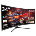 Sealan 34" Ultrawide Curved Gaming Monitor — 165Hz, UWQHD, 1ms, FreeSync, HDR