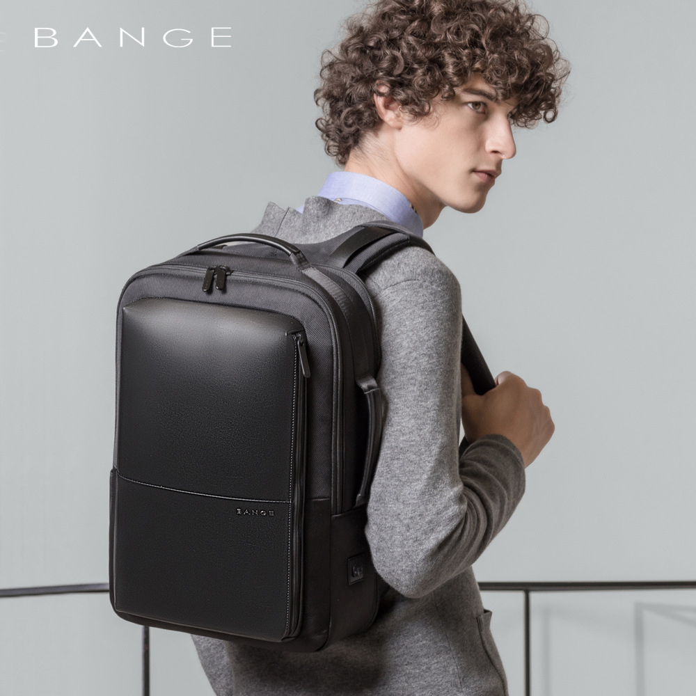 Men's Travel Laptop Backpack — Anti-Theft, USB Charging, Carry-On Friendly