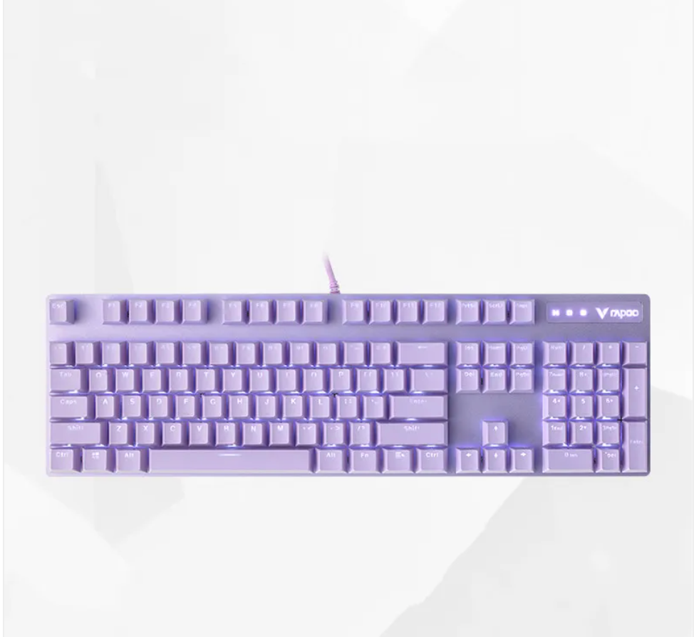 Wired Full-Size Mechanical Keyboard — 104 Keys, Multiple Switch & Color Options