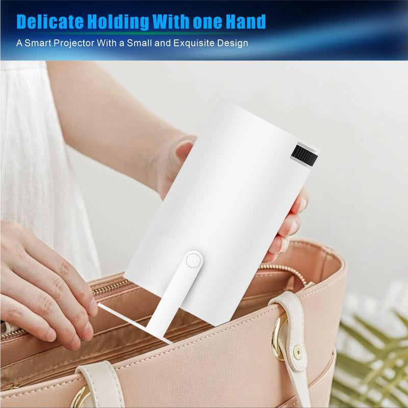 Portable Android WiFi Projector — Bluetooth, Remote, Home Theater & Outdoor