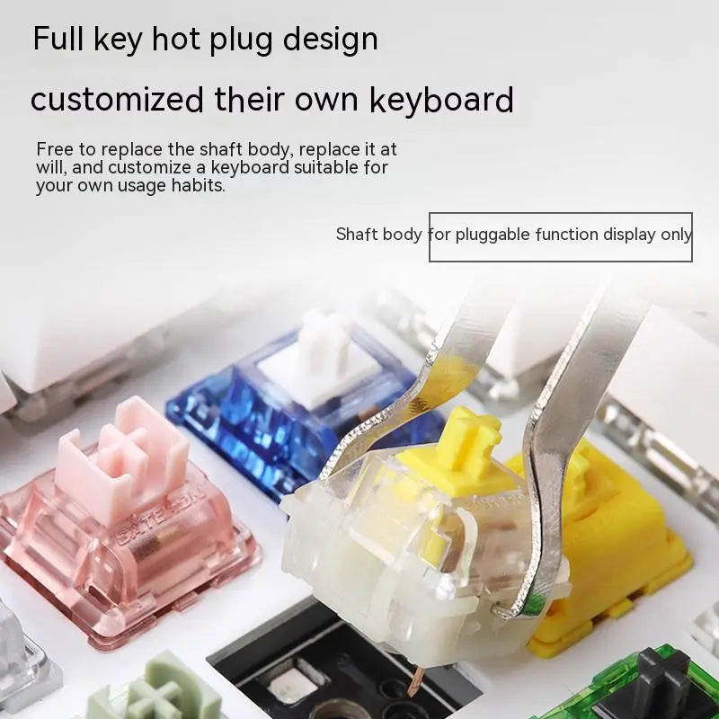 87-Key Hot-Swap RGB Mechanical Gaming Keyboard — Swappable Axis, Multiple Colors